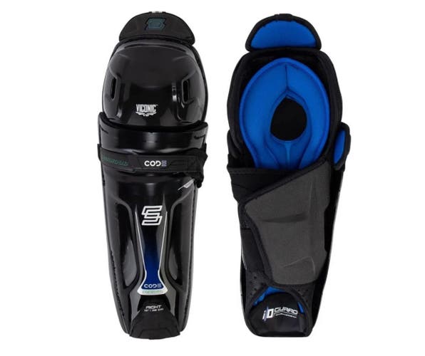 NEW Sherwood Code Encrypt 1 Shin Pads & Code Encrypt Girdle Bundle