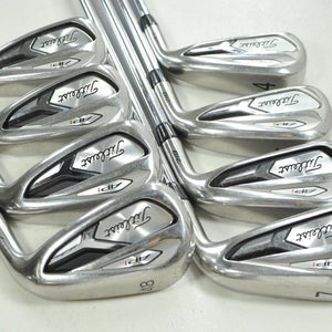 Titleist 718 AP1 4-PW,48* Iron Set Regular Flex Right AMT Red R300 Steel #204323