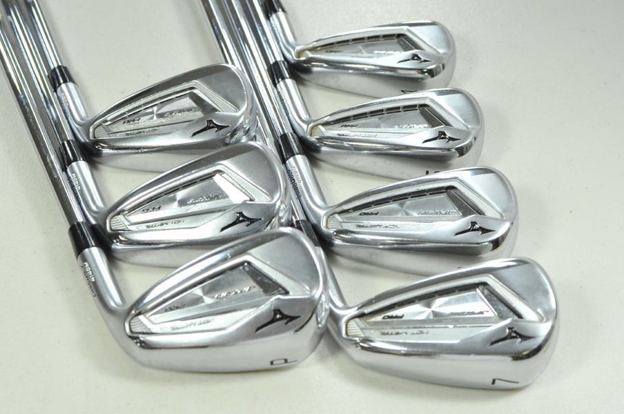 Mizuno JPX 919 Hot Metal Pro 4-PW Iron Set Stiff Flex Right NS Pro Steel #204153
