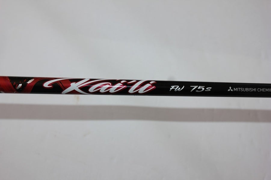 MITSUBISHI KAI'LI RED FW 75S 3 WOOD SHAFT - STIFF - TAYLORMADE