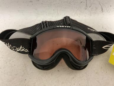 Used Smith CH2EBK12 Snow Goggles Adult Black 11855-S000192878