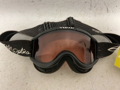 Used Smith CH2EBK12 Snow Goggles Adult Black 11855-S000192878
