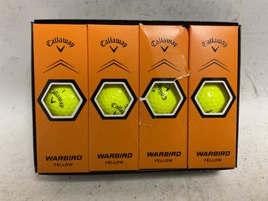 Used Callaway WARBIRD 12 Pack - Golf Balls Yellow 11855-S000192821