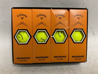 Used Callaway WARBIRD 12 Pack - Golf Balls Yellow 11855-S000192821