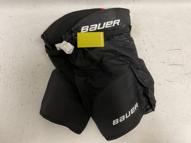 Used Bauer LIL SPORT Youth Pant Black And Red LG 11855-S000192794