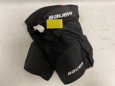 Used Bauer LIL SPORT Youth Pant Black And Red LG 11855-S000192794