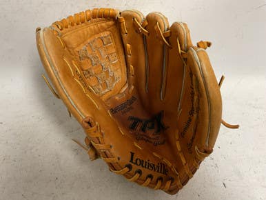 Used Louisville Slugger TPX GTPX-16 Baseball Glove RH Throw Orange 12" 11855-S000192761