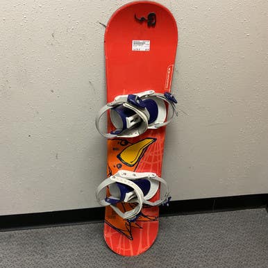 Used Salomon TEAM Boys Board/Binding Red 105 cm 11855-S000192742