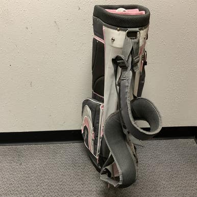 Used Walter Hagen LADY HAGEN INSPIRE Womens Stand Bag Grey And Pink 11855-S000192737