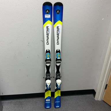 Used Dynastar TEAM SPEED Boys DH Ski/Binding White/Black/Royal 140 cm 11855-S000192731