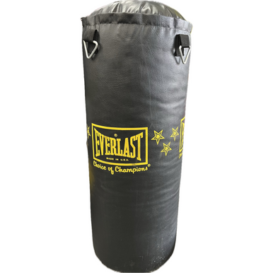 Used Everlast 65lb Boxing Heavy Bag Black 11855-S000192728