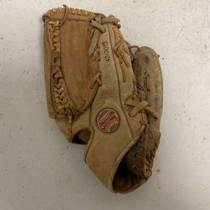 Used Spalding 42-3015 Baseball Glove RH Throw Tan 13" 11855-S000192684