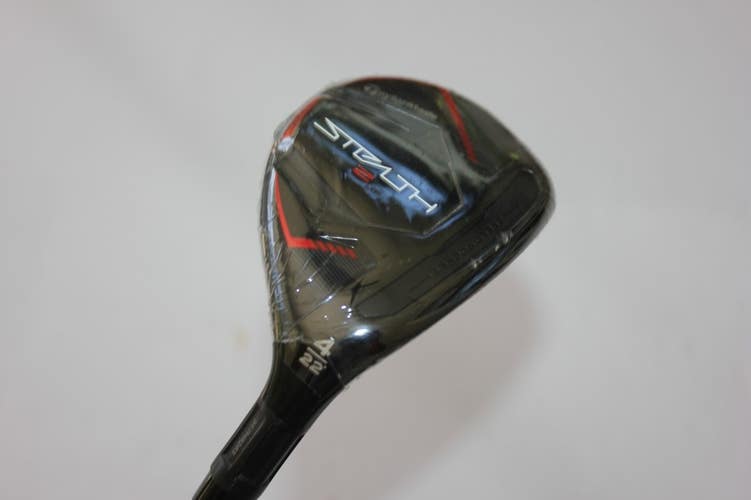NEW TAYLORMADE STEALTH 2 22 4 HYBRID - REGULAR - STEELFIBER i70
