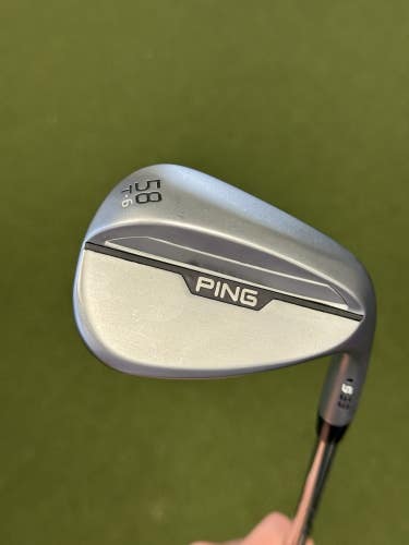 PING S159 T-Grind 58*(6*) Chrome Wedge - Ping ZZ-115 Lob Wedge Flex