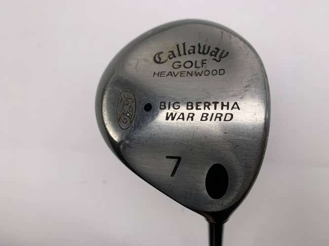 Callaway Big Bertha Warbird 7 Fairway Wood 21* RCH 96 Regular Mens RH