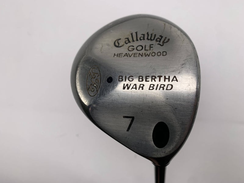 Callaway Big Bertha Warbird 7 Fairway Wood 21* RCH 96 Regular Mens RH