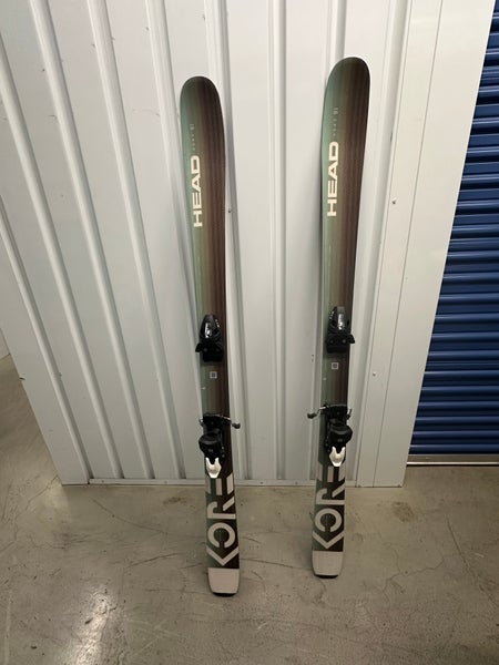 Women's 2023 All Mountain 160 cm HEAD Kore Skis With Bindings (Used)