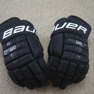 Excellent Condition Bauer Nexus Classic Senior Hockey Gloves 15" Black/White