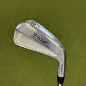 Used Titleist T100 Forged Single 4 Iron AMT Tour White S300 Stiff Flex Steel