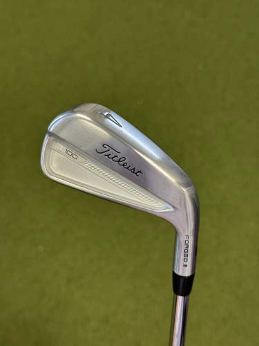 Used Titleist T100 Forged Single 4 Iron AMT Tour White S300 Stiff Flex Steel