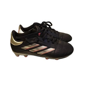Used Adidas IG8730 Soccer Cleats Black Junior 01.5 11730-S000067624