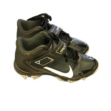 Used Nike CZ5910-011 BB/SB Cleats Black Junior 03.5 11730-S000067625
