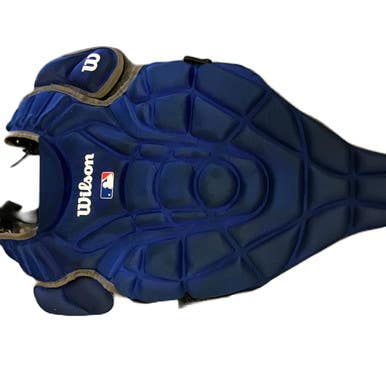 Used Wilson Catchers Chest Protector Royal Blue Youth 11730-S000067669