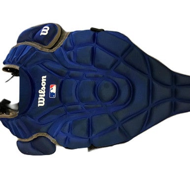 Used Wilson Catchers Chest Protector Royal Blue Youth 11730-S000067669
