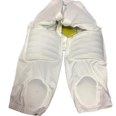 Used Nike 908749-100 Youth FB Integrated Pants White LG 11730-S000067804