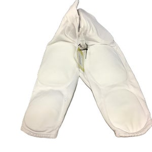Used Russell Youth FB Integrated Pants White LG 11730-S000067803