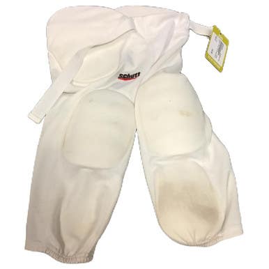 Used Schutt Youth FB Integrated Pants White LG 11730-S000067801