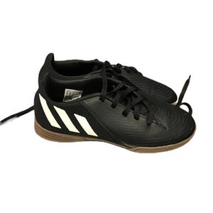 Used Adidas GZ2900 Soccer Indoor Shoes Black Junior 03 11730-S000067812