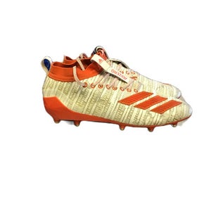 Used Adidas EE7452 Adult FB Cleats Orange And White Senior 11.5 11730-S000067852