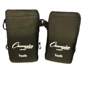 Used Champion Sports LGKSY BB/SB Catchers Knee Savers Black 11730-S000067855