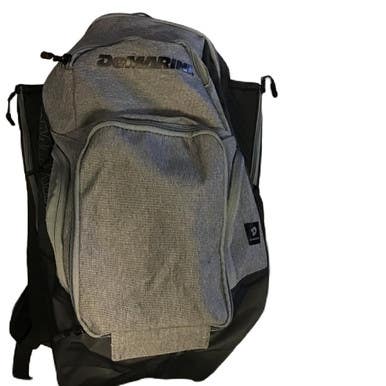 Used Demarini VOODOO OG Baseball Player Backpack Black And Grey 11730-S000067886