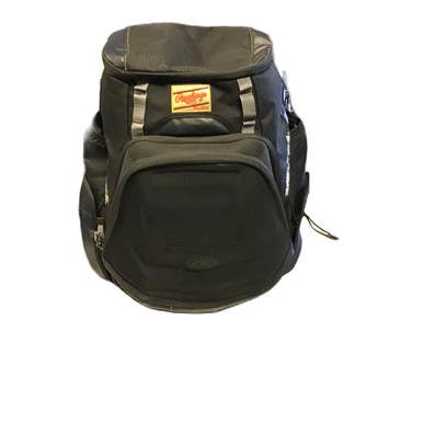 Used Rawlings Baseball Player Backpack Black 11730-S000067891