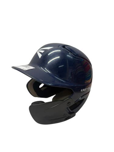 Used Easton ALPHA Batting Helmet w/Mask Navy Blue M/L 11835-S000199512