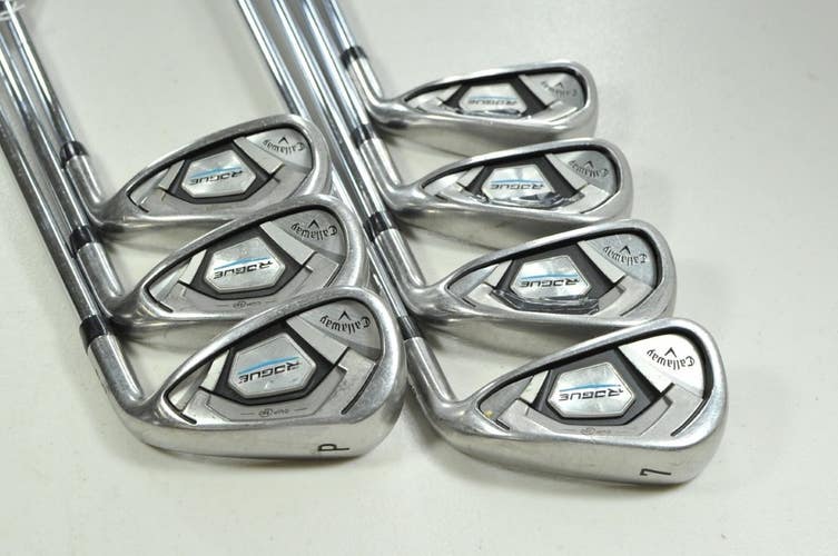 Callaway Rogue 4-PW Iron Set Stiff Flex Right XP 95 ST15 S300 Steel # 204350