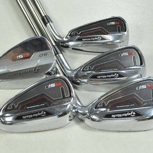 TaylorMade RSi 1 7-PW,AW Iron Set Regular Flex Right Recoil F3 Graphite # 200341