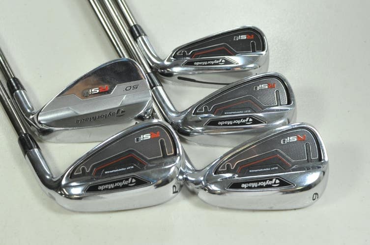 TaylorMade RSi 1 7-PW,AW Iron Set Regular Flex Right Recoil F3 Graphite # 200341