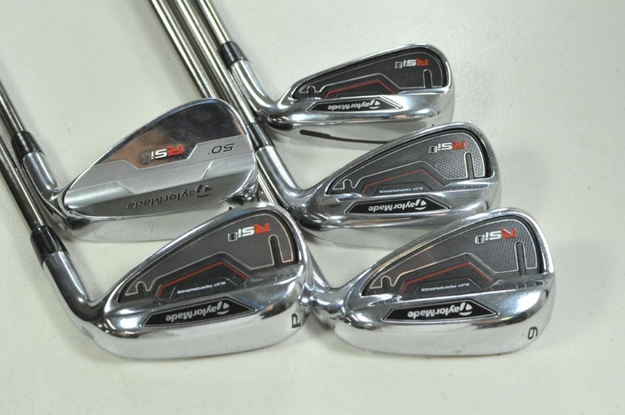 TaylorMade RSi 1 7-PW,AW Iron Set Regular Flex Right Recoil F3 Graphite # 200341