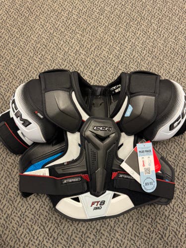 Large Senior CCM Jetspeed FT8 Pro Shoulder Pads (New)