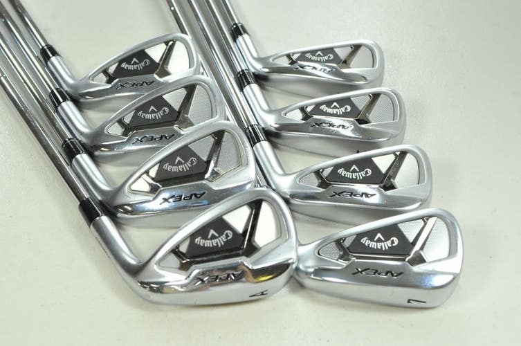 Callaway Apex 21 4-PW,AW Iron Set Stiff Flex Right Elevate MPH 95g Steel #204240