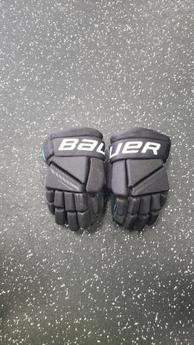 Used Bauer X Youth Gloves Black 9" 11849-S000032770