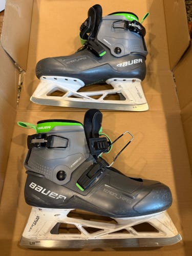 Bauer Konekt HF2 Hockey Goalie Skates 8 (Used)