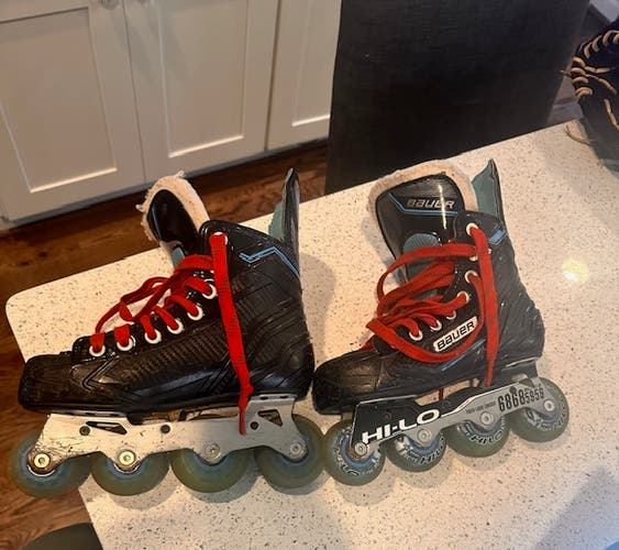 Bauer RSX Inline Skates Regular Width Size 2 (Used)