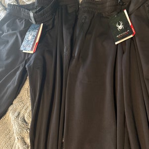 Black Large Men's Spyder Pants (New)