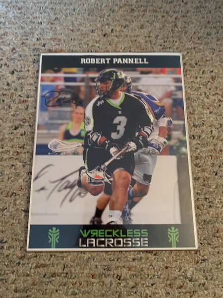 Rob Pannell Signed Lacrosse Photo – New York Lizards, Authentic Autograph