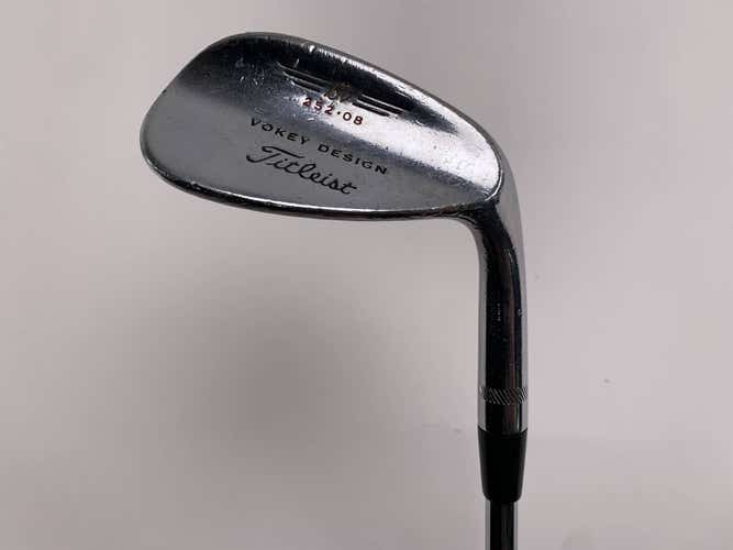 Titleist Vokey Spin Milled CC Chrome Gap Wedge GW 52* Wedge Steel Mens RH