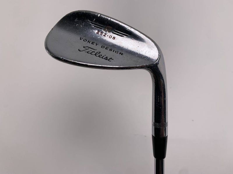 Titleist Vokey Spin Milled CC Chrome Gap Wedge GW 52* Wedge Steel Mens RH